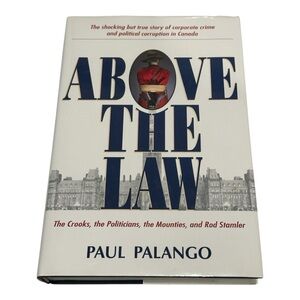 Above the Law Paul Palango Hardcover Book